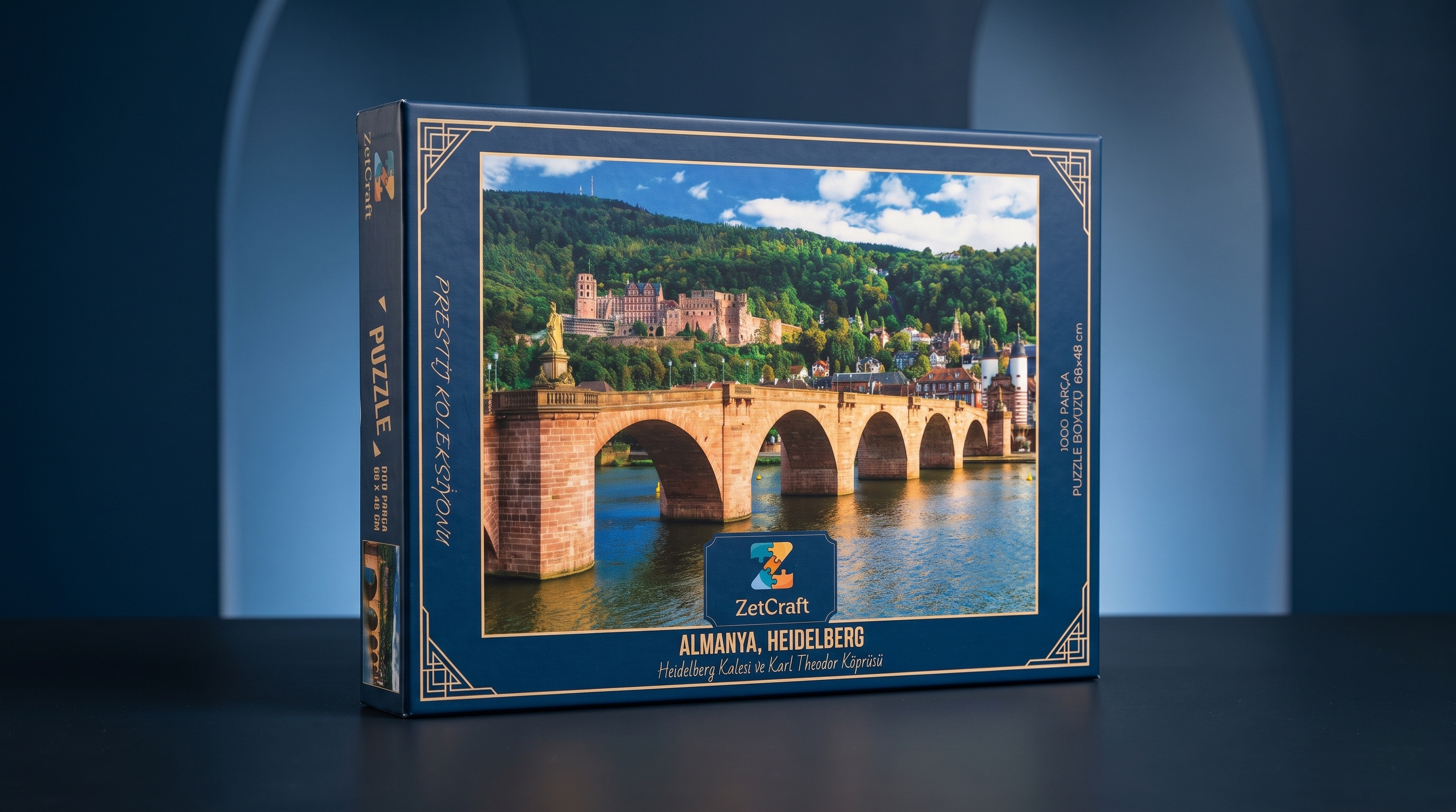 Almanya: Heidelberg - 1000 Parça Puzzle