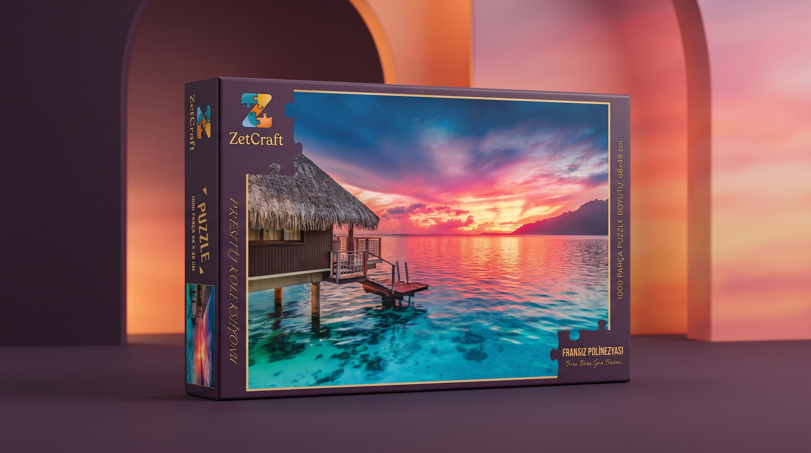 Fransız Polinezyası - 1000 Parça Puzzle