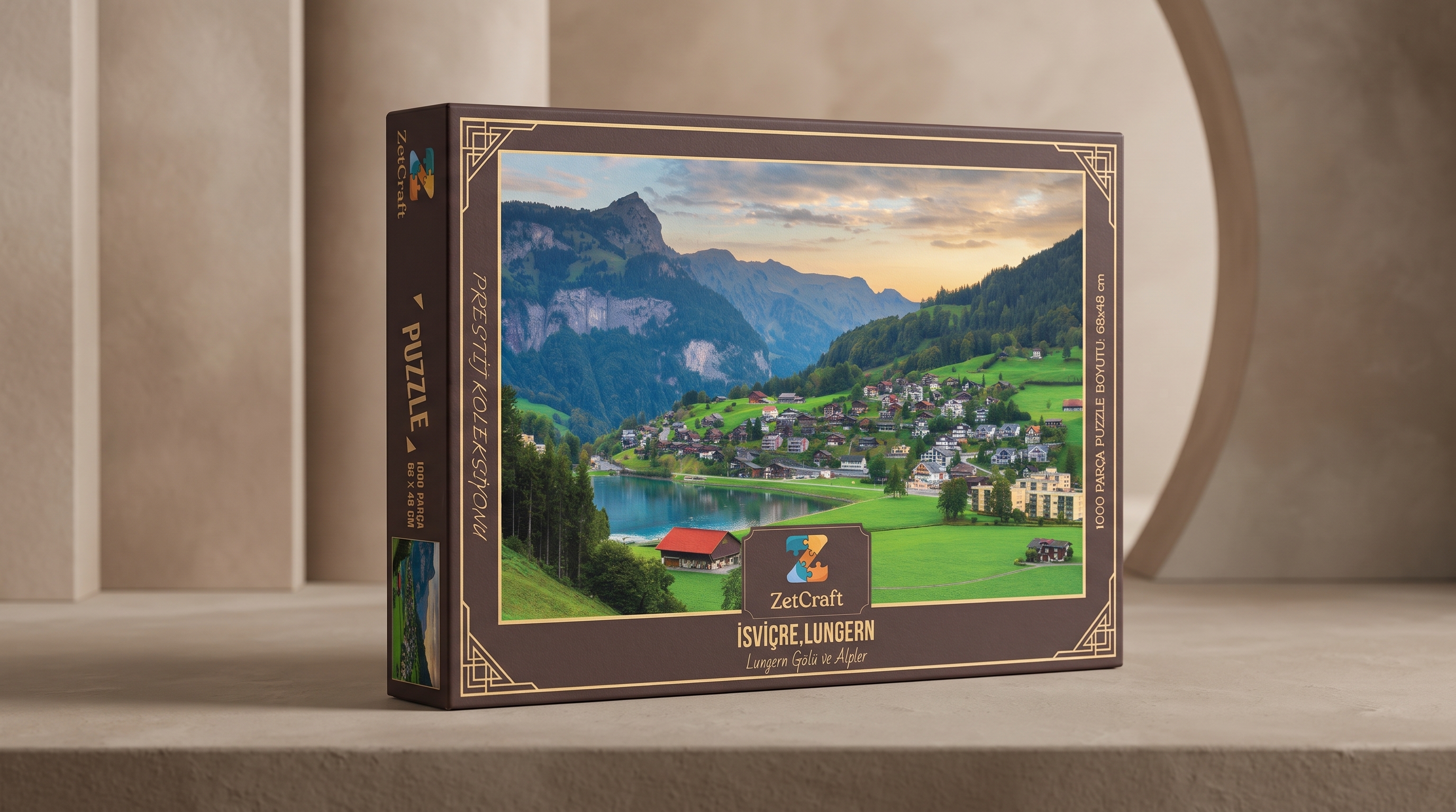 İsviçre: Lungern - 1000 Parça Puzzle