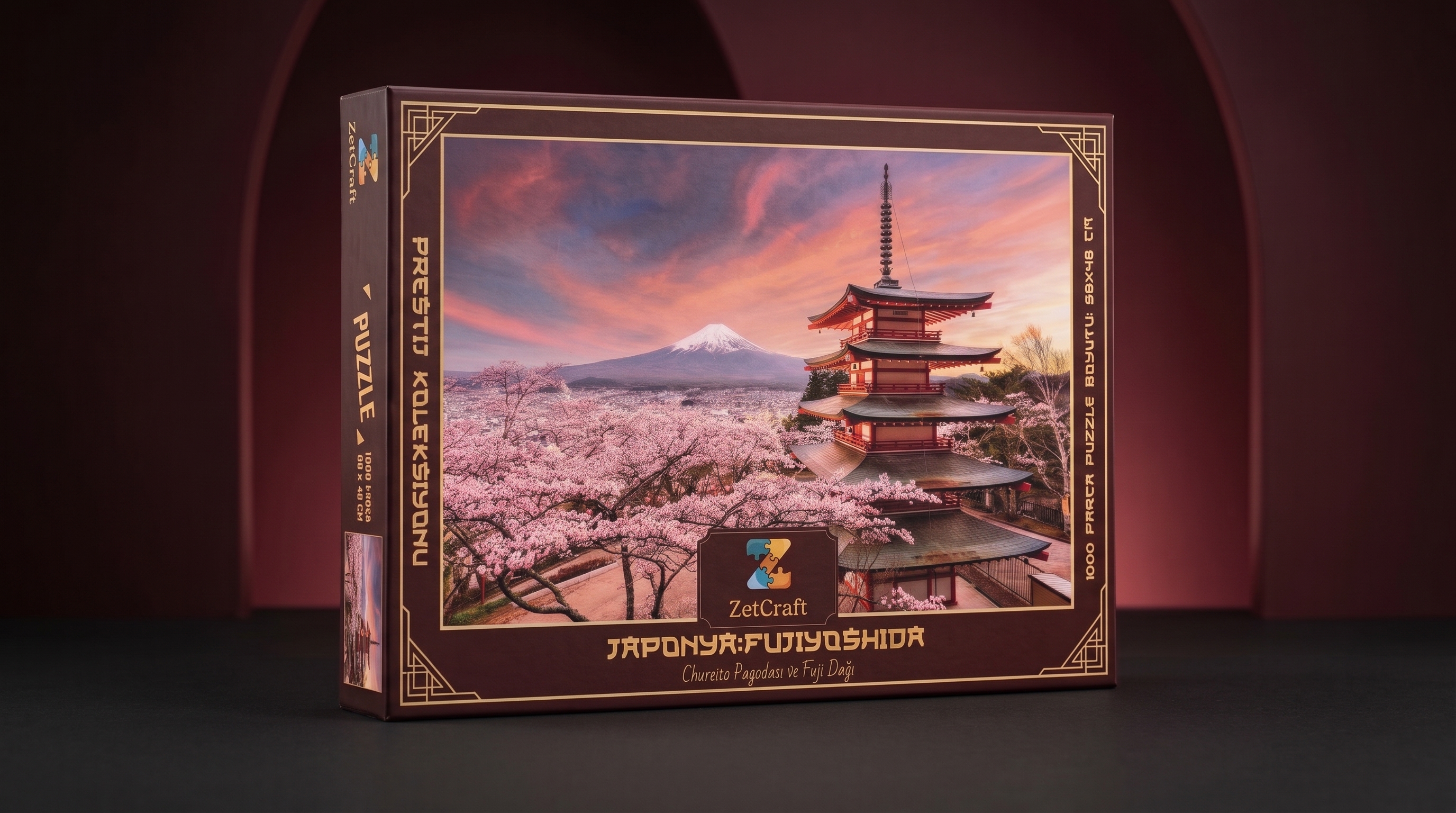 Japonya: Fujiyoshida - 1000 Parça Puzzle